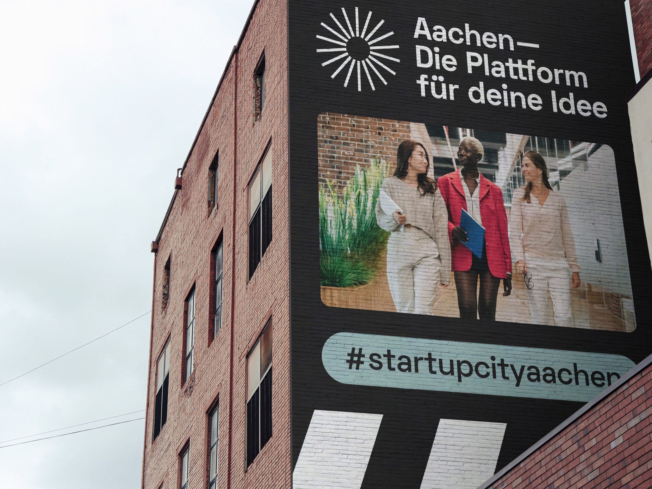 Startupcity AC AGENTUR REBELKO Aachen Corporate Design Branding Agentur Social Media Marketing Postings Image WALL 05